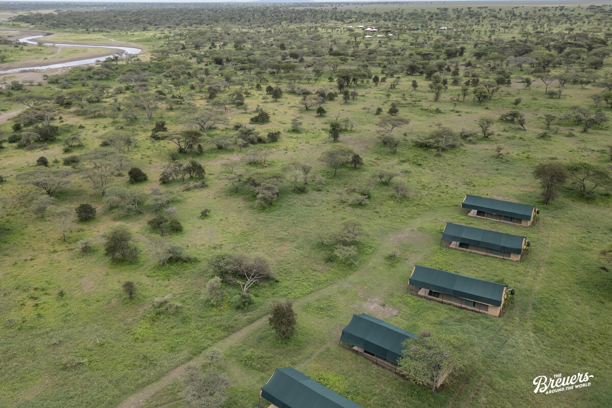 Mobile Camp in der Serengeti von Tansania