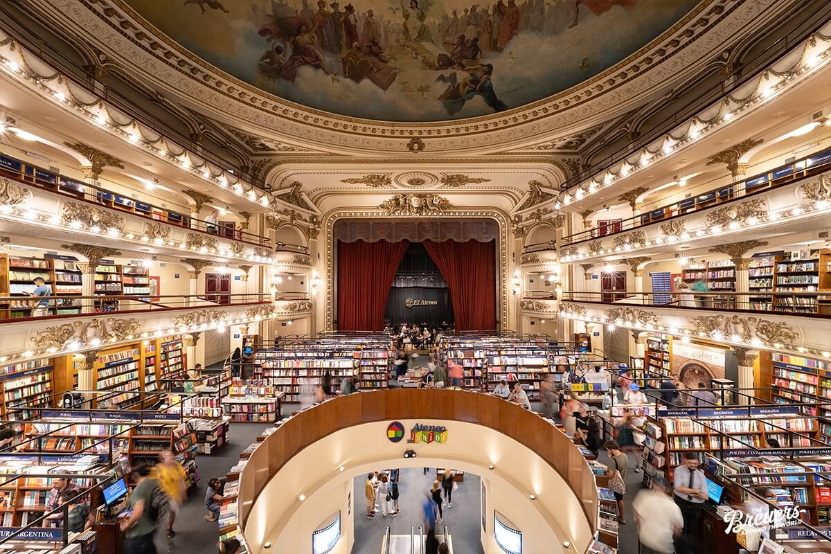El Ateneo ist heute eine der bekanntesten Buchhandlungen in Buenos Aires