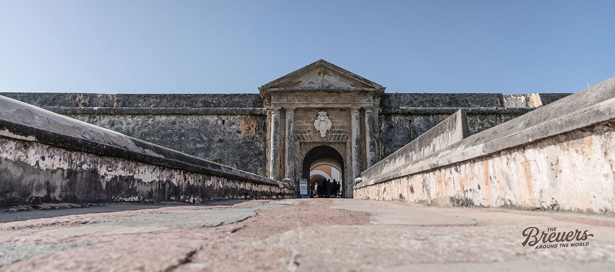 Haupttor des Castillo Felipe del Morro in San Juan Old Town