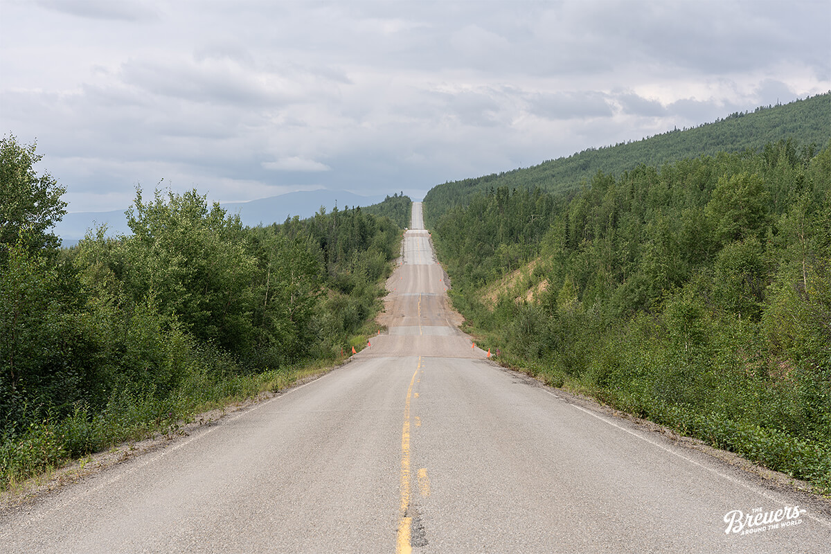 Taylor Highway auf dem Weg nach Chicken Alaska