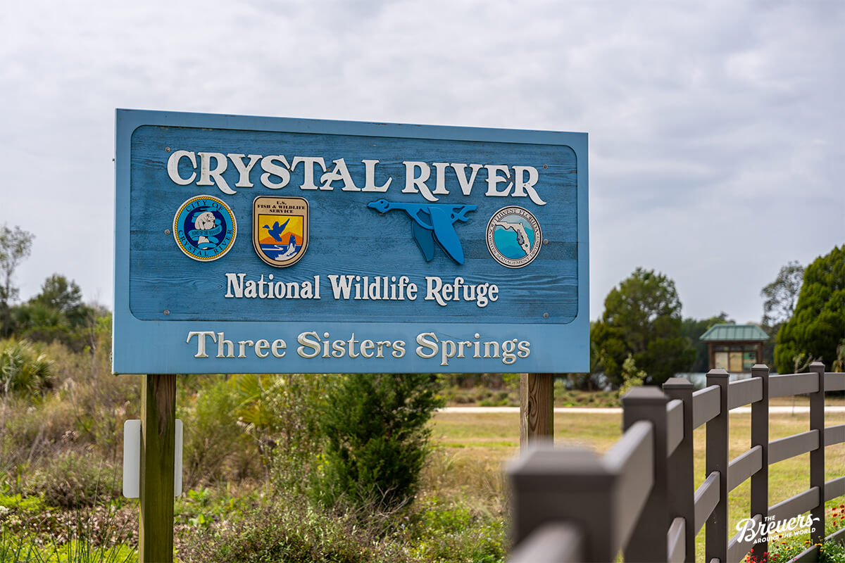 Three Sisters Springs in Crystal River Florida