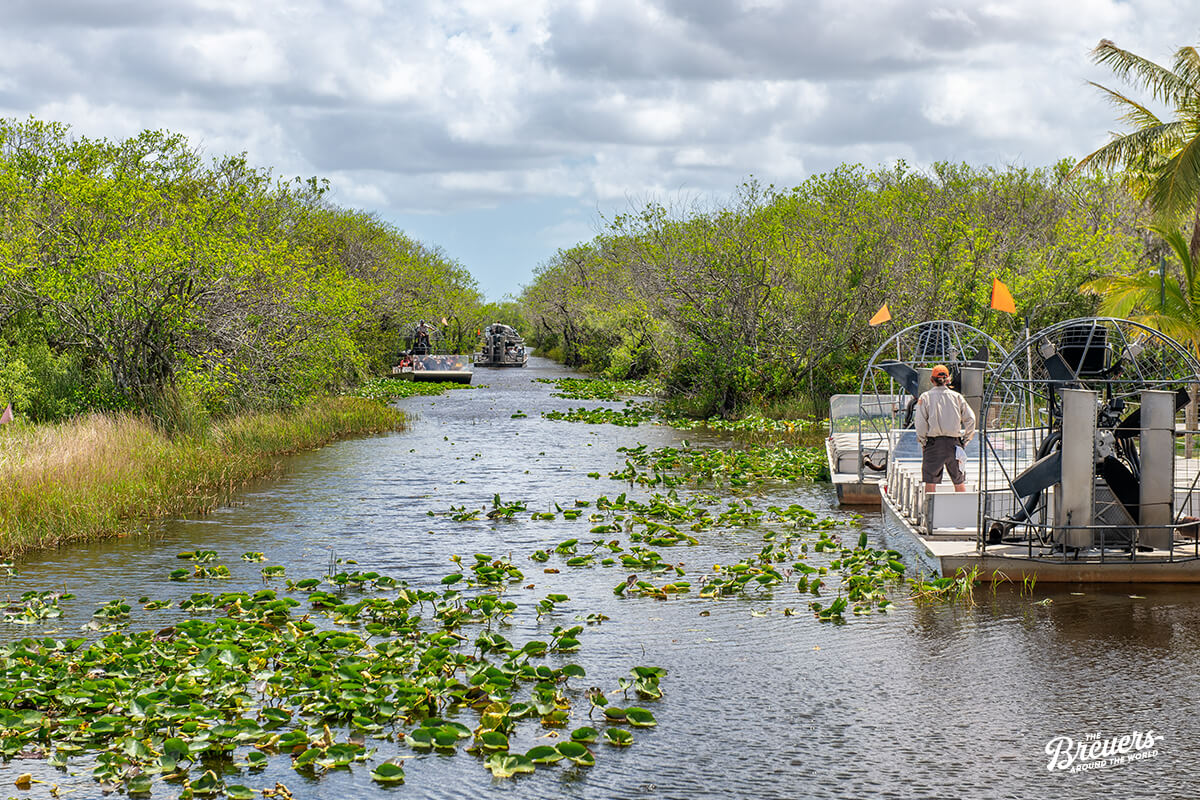 Airboat-Touren in den Everglades von Florida