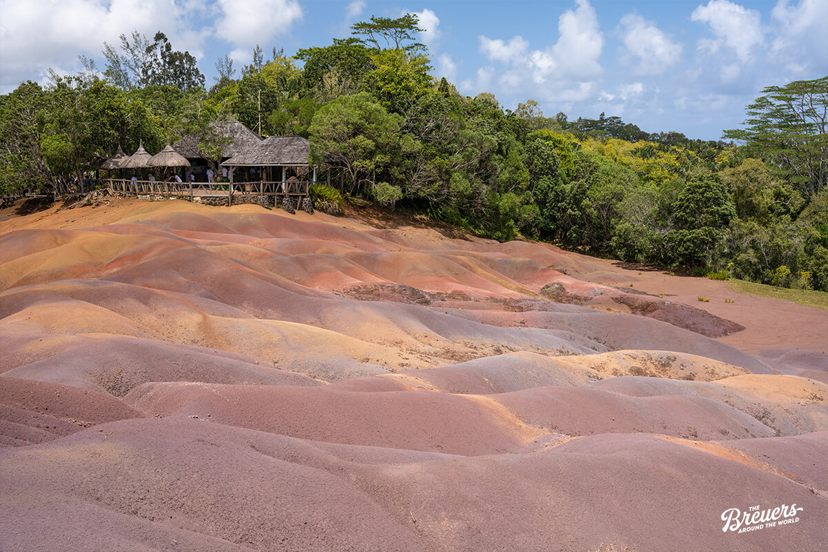 Geopark Siebenfarbige Erde auf Mauritius