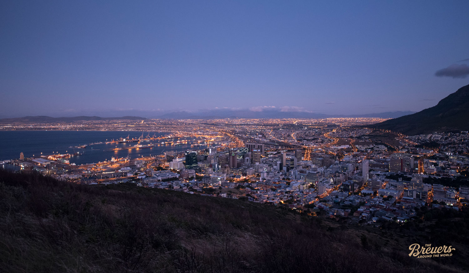 Blick auf Kapstadt vom Signal Hill 