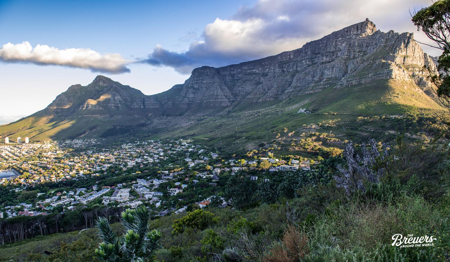 Tafelberg ist das Wahrzeichen von Kapstadt