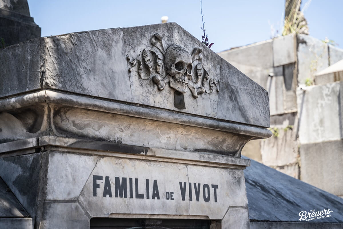 Famiiengruft auf dem Cementerio de la Recoleta
