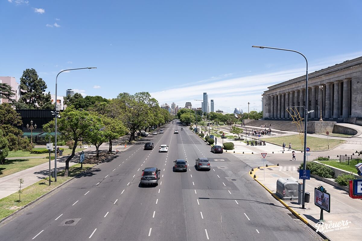 Straße in Buenos Aires