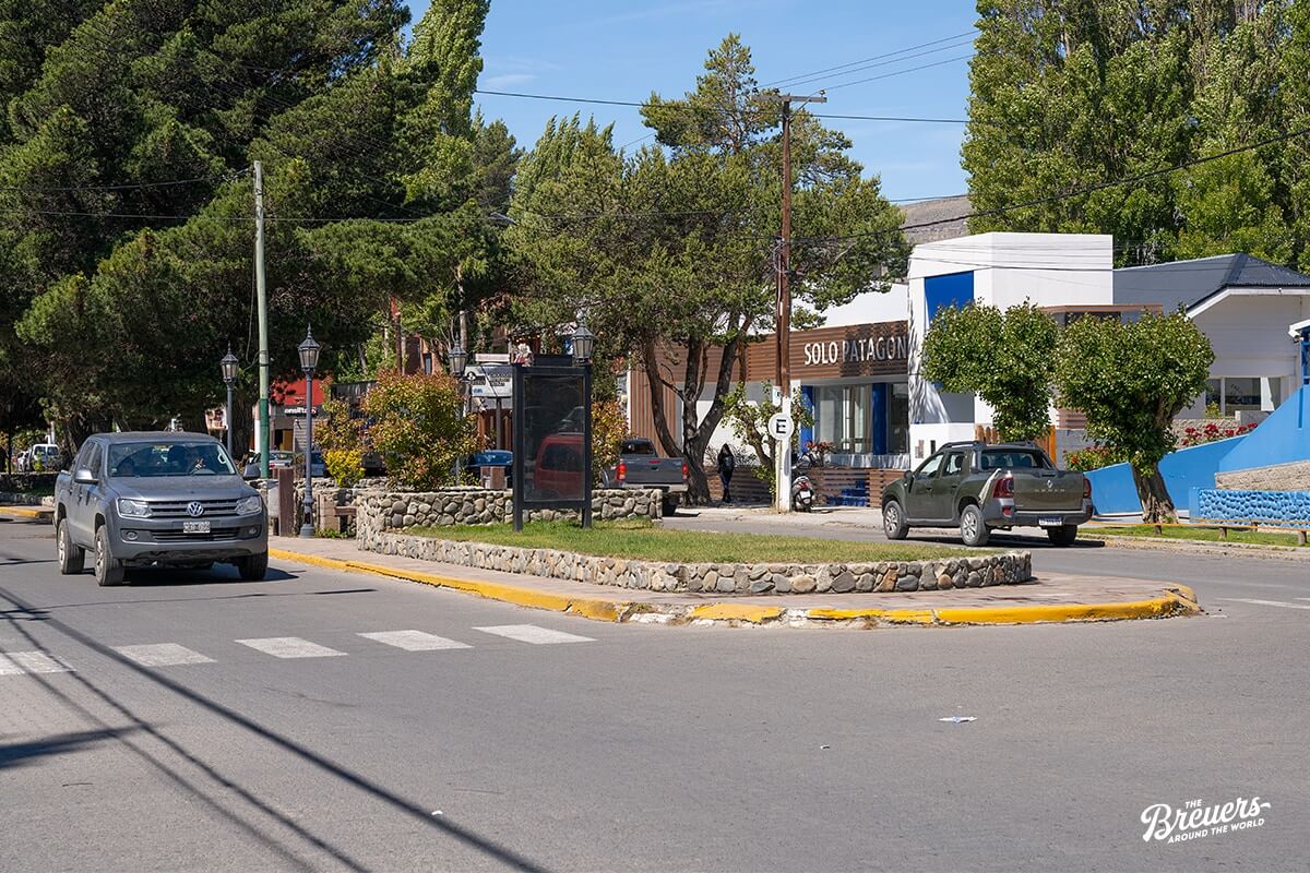 Avenida del Libertador in El Calafate