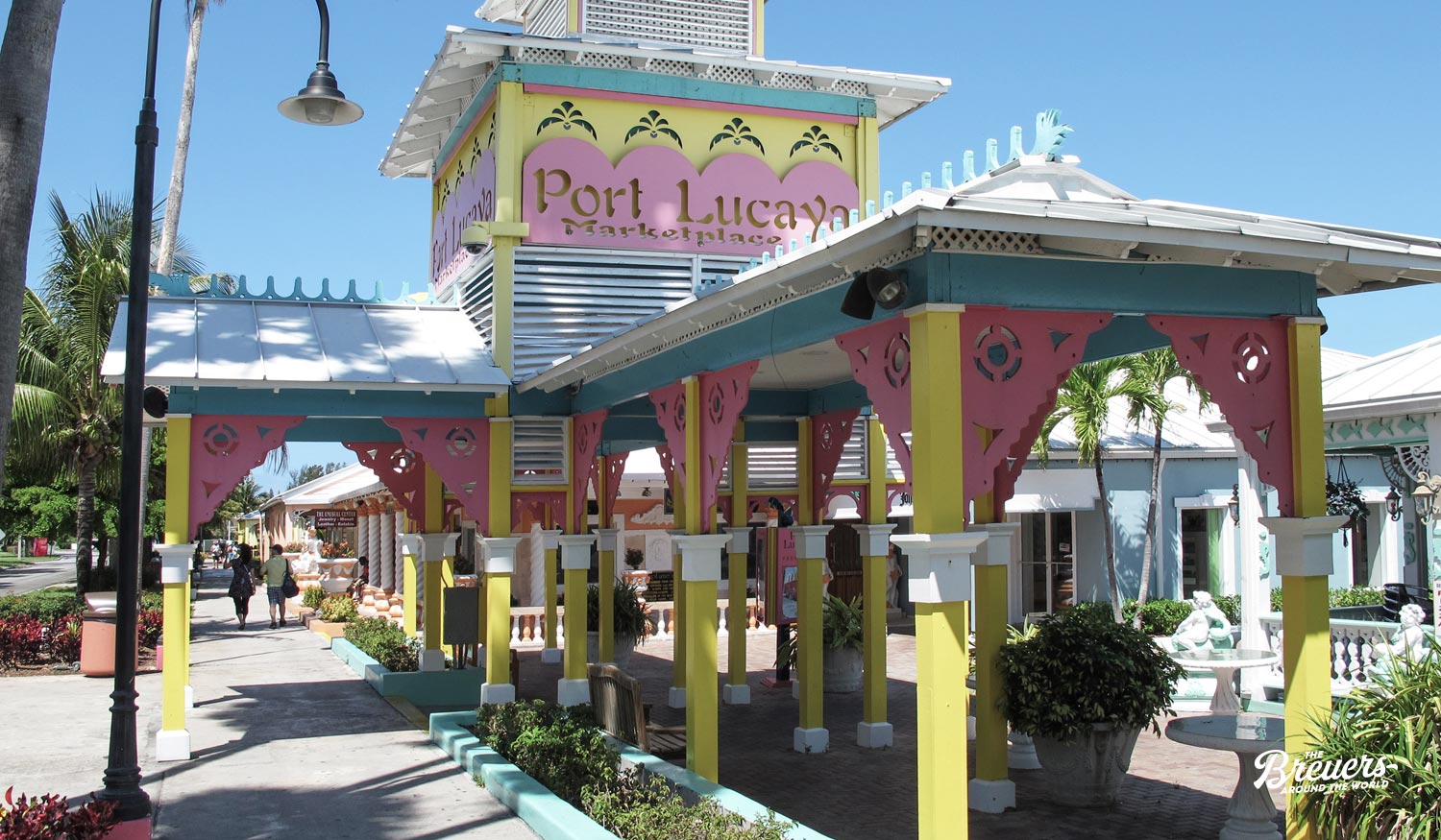 Port Lucaya Marketplace auf Grand Bahama Island Bahamas