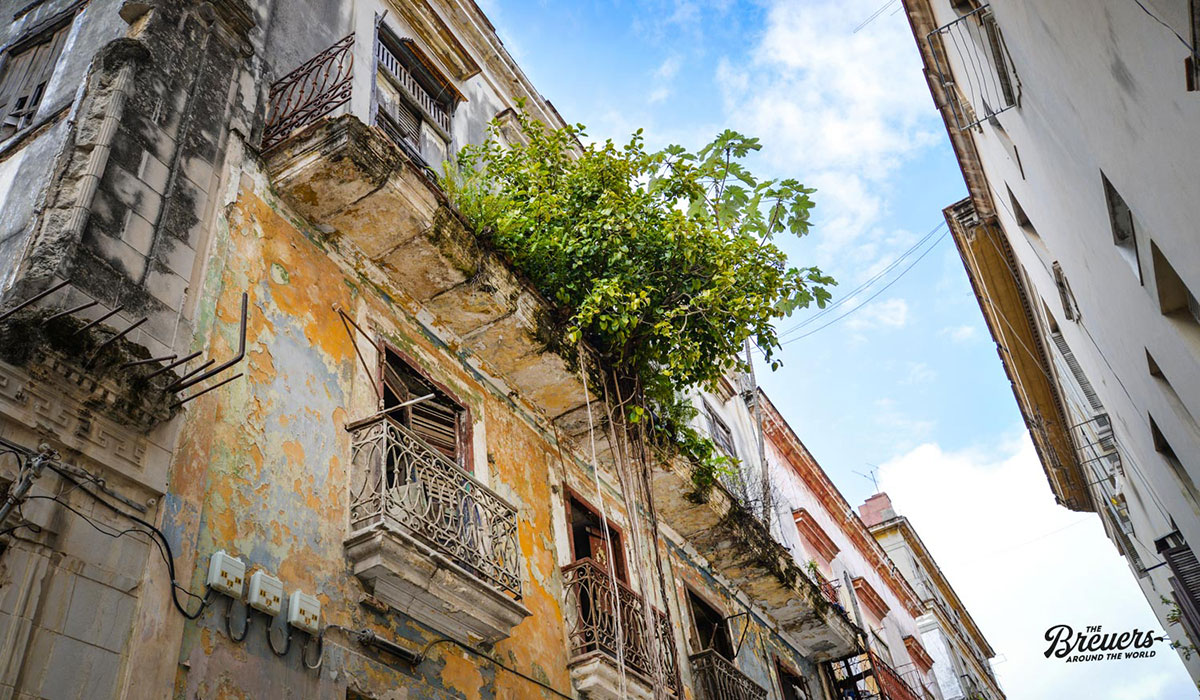 Marode Fassaden in Havannas Altstadt