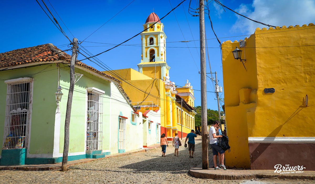 Farbenfrohe Gebäude in Trinidad Kuba