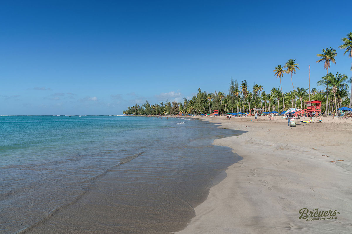 Der schönste Strand auf Puerto Rico ist Luquillo Beach im Osten