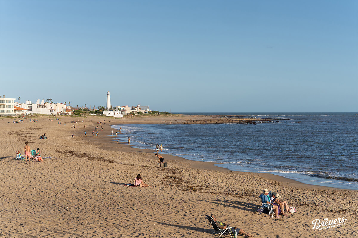 Strand von La Paloma in Uruguay