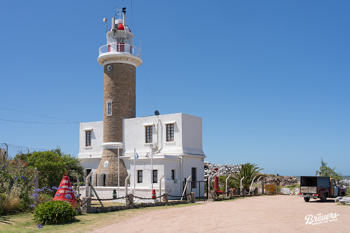 Punta Carretas Lighthouse in der Nähe von Montevideo Uruguay