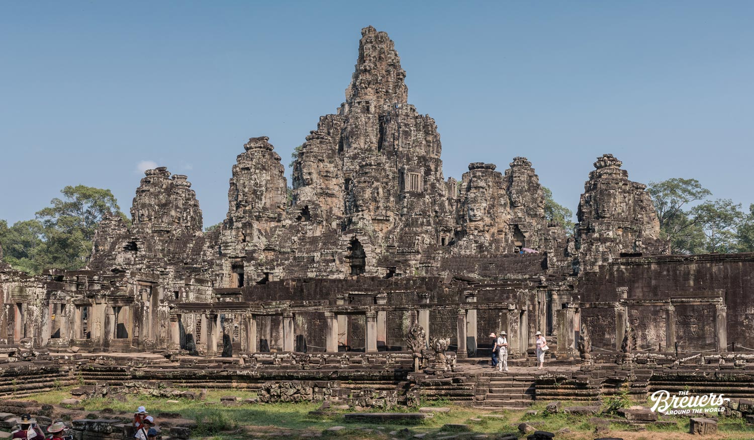 Bayon Temple bei Angkor Wat in Kambodscha