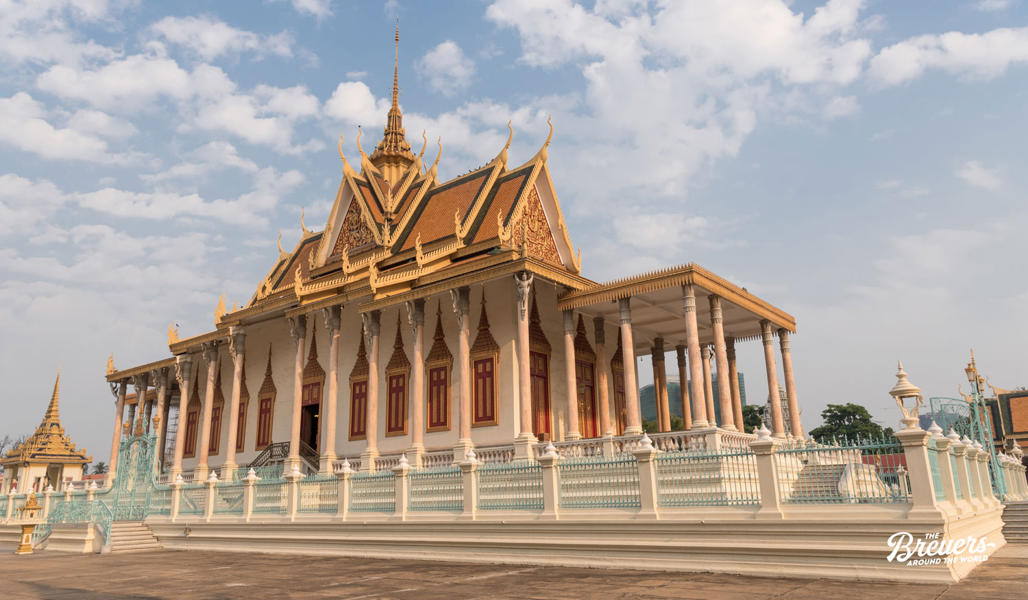 Silberpagode in Phnom Penh Kambodscha