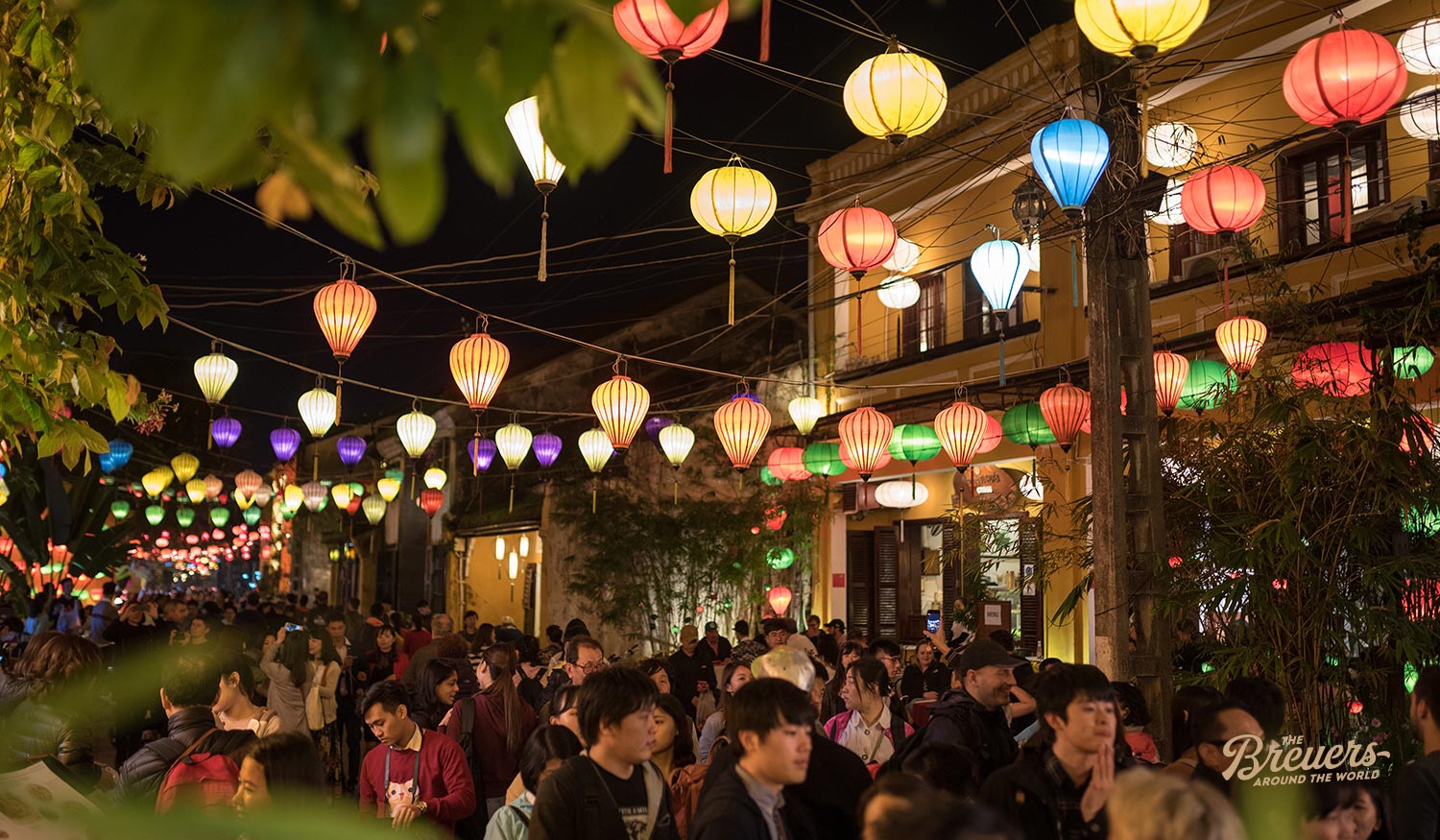 Lampions in der Altstadt von Hoi An Zentral Vietnam