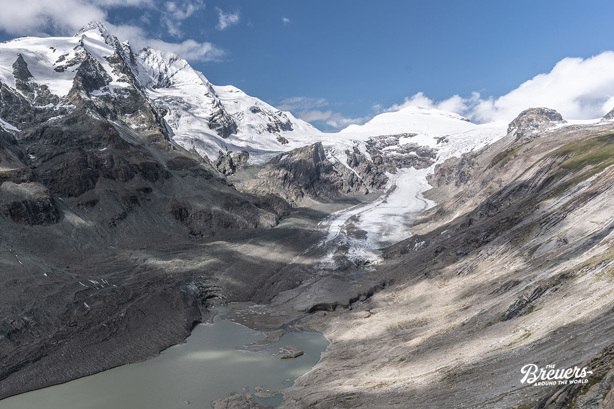 Großglockner mit der Pasterze und dem Gletschersee