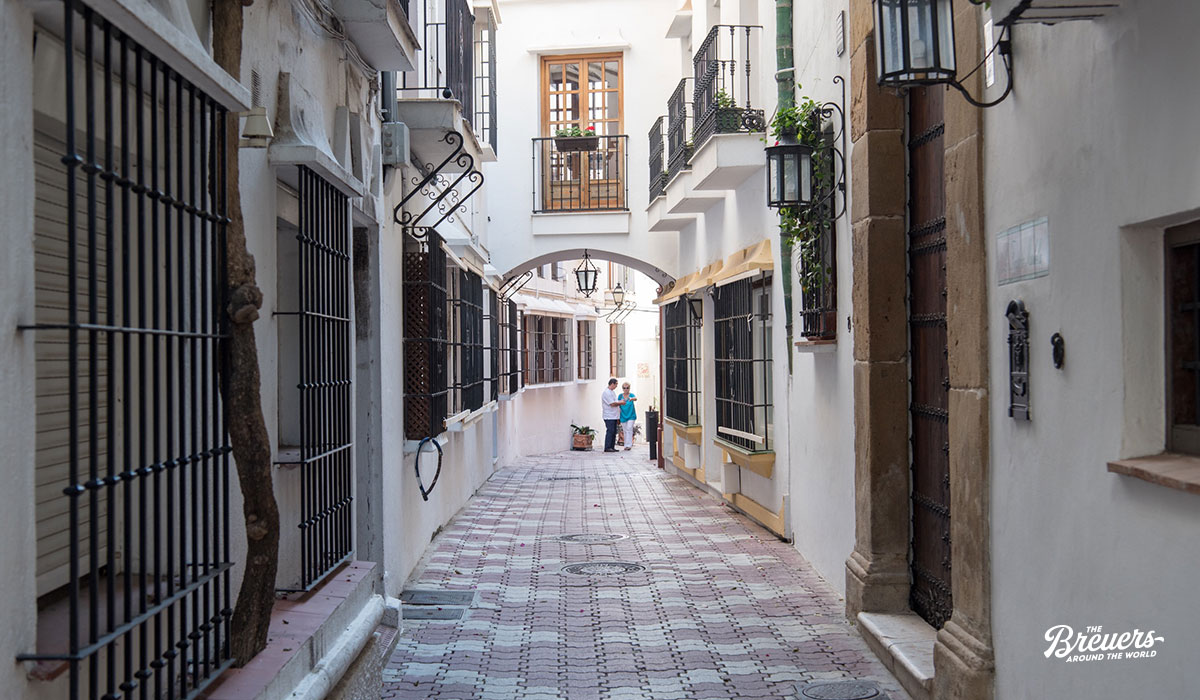 Altstadt von Marbella an der Costa Del Sol Andalusien