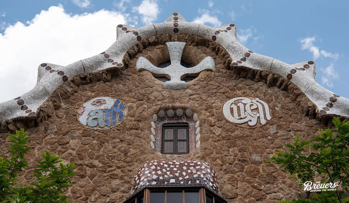 Park Guell von Gaudi in Barcelona