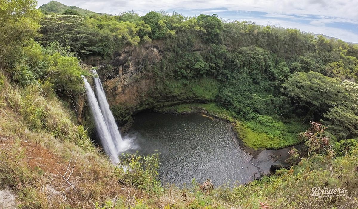 Wailua Falls bei Lihue auf Kauai