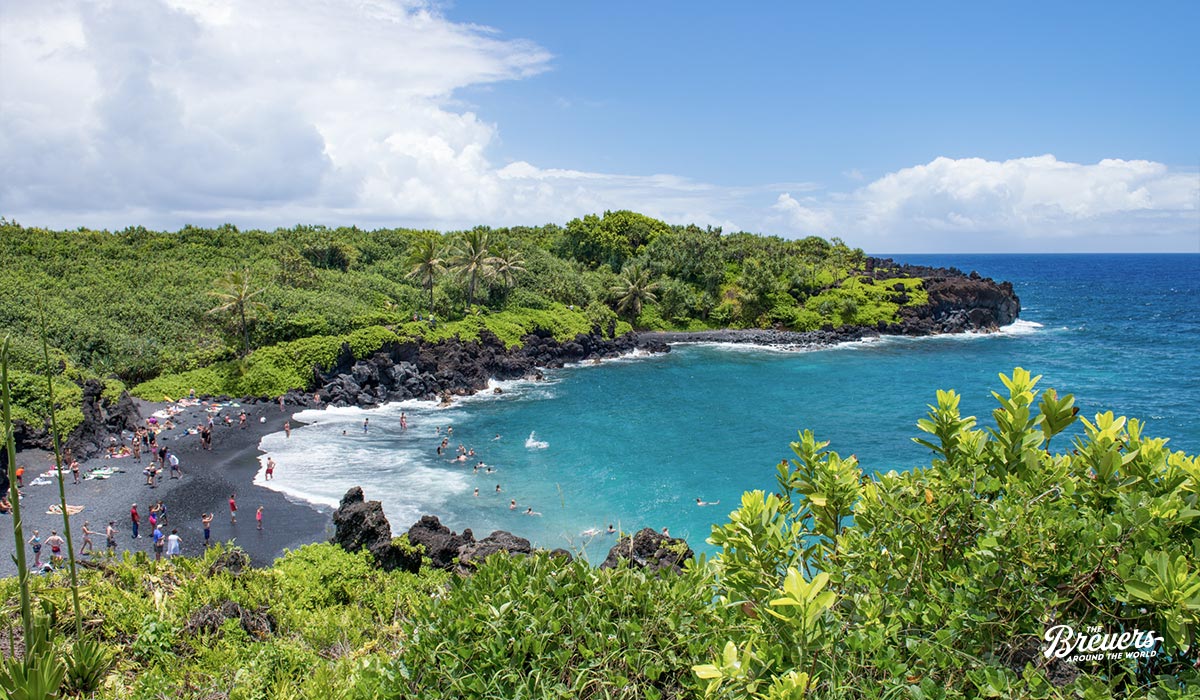 Traumhaft schöne Buchten an der Road to Hana auf Maui
