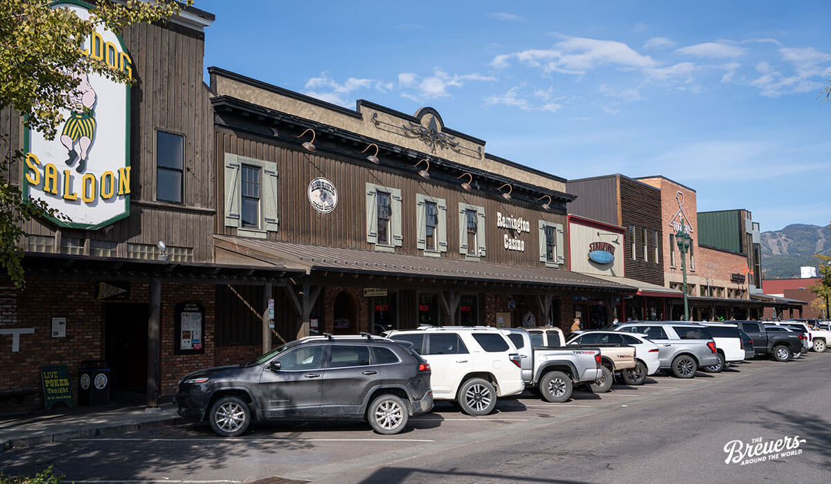 Downtown Whitefish Montana