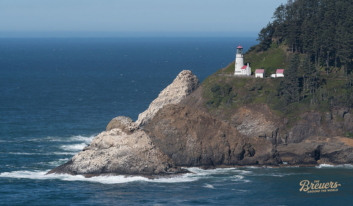 Heceta Head Lighthouse am Cape Perpetua Oregon