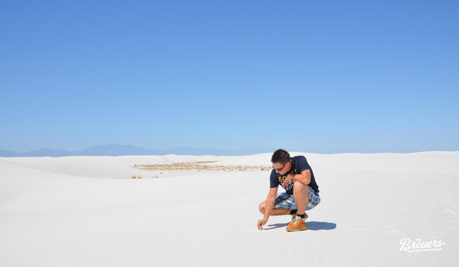Unendliche weiße Weite im White Sand National Monument