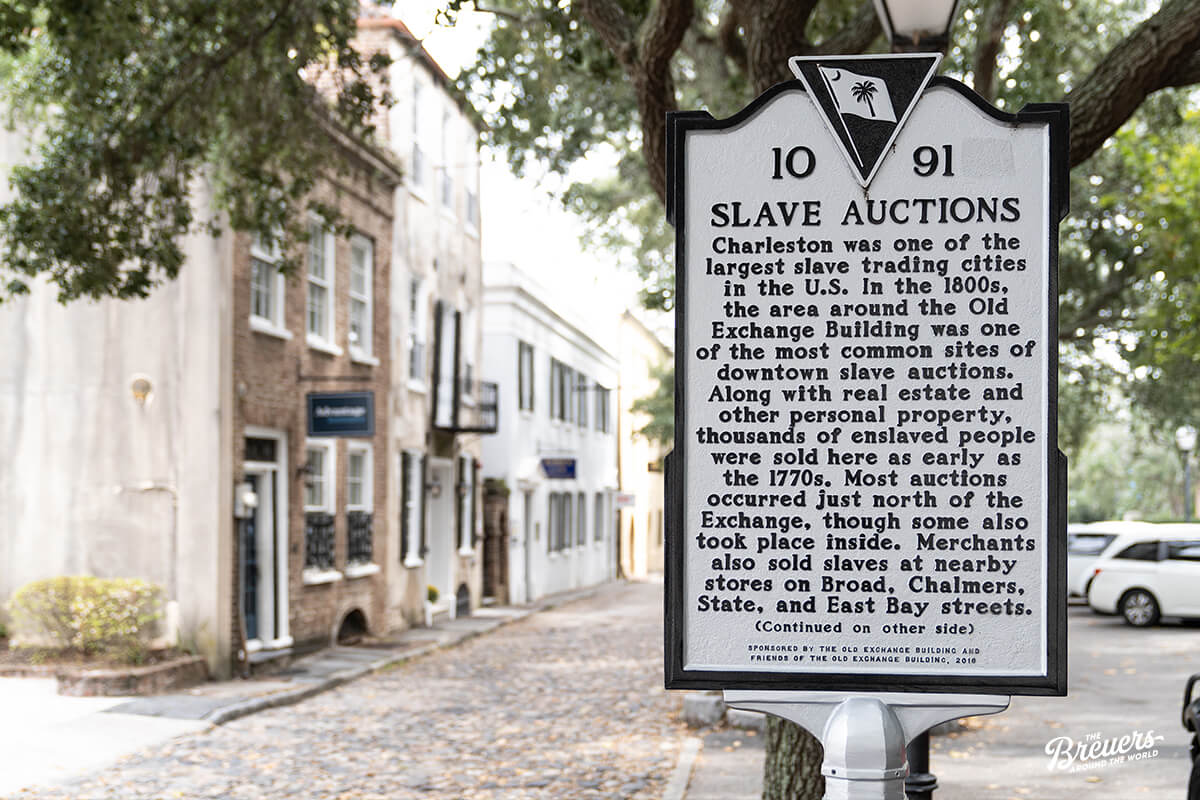 Sklavenmarkt in Charleston South Carolina