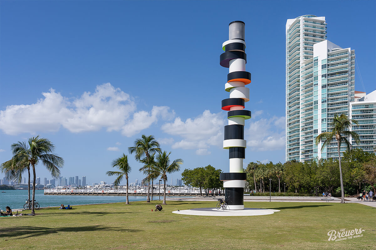 Lighthouse am South Pointe Park in Miami Beach