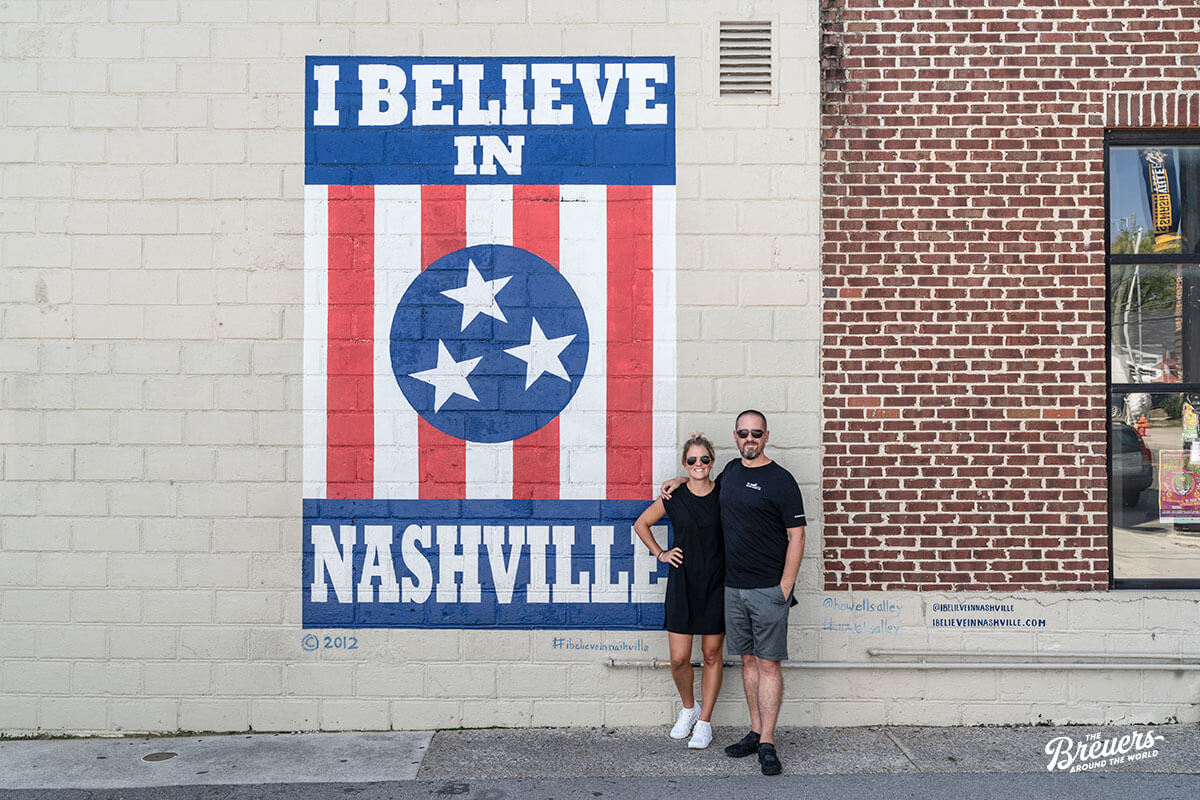I believe in Nashville Mural in 12 South