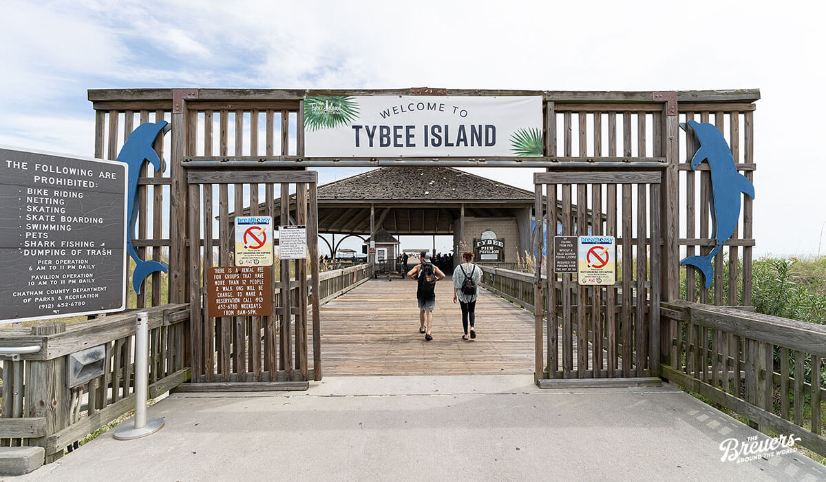 Pier von Tybee Island