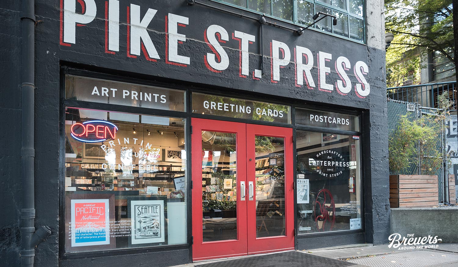 Pike Street Letterpress Shop in Seattle