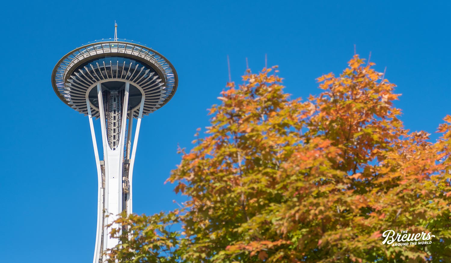 Space Needle ist das Wahrzeichen von Seattle