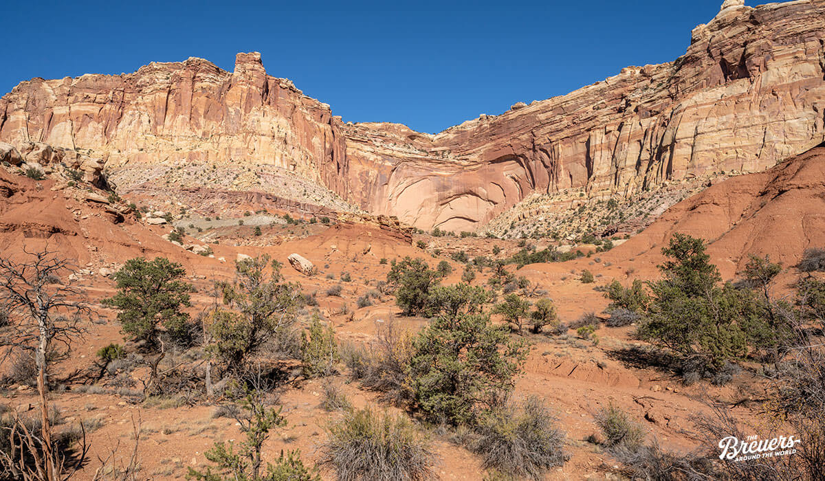 Cohab Canyon Trail im Capitol Reef Nationalpark
