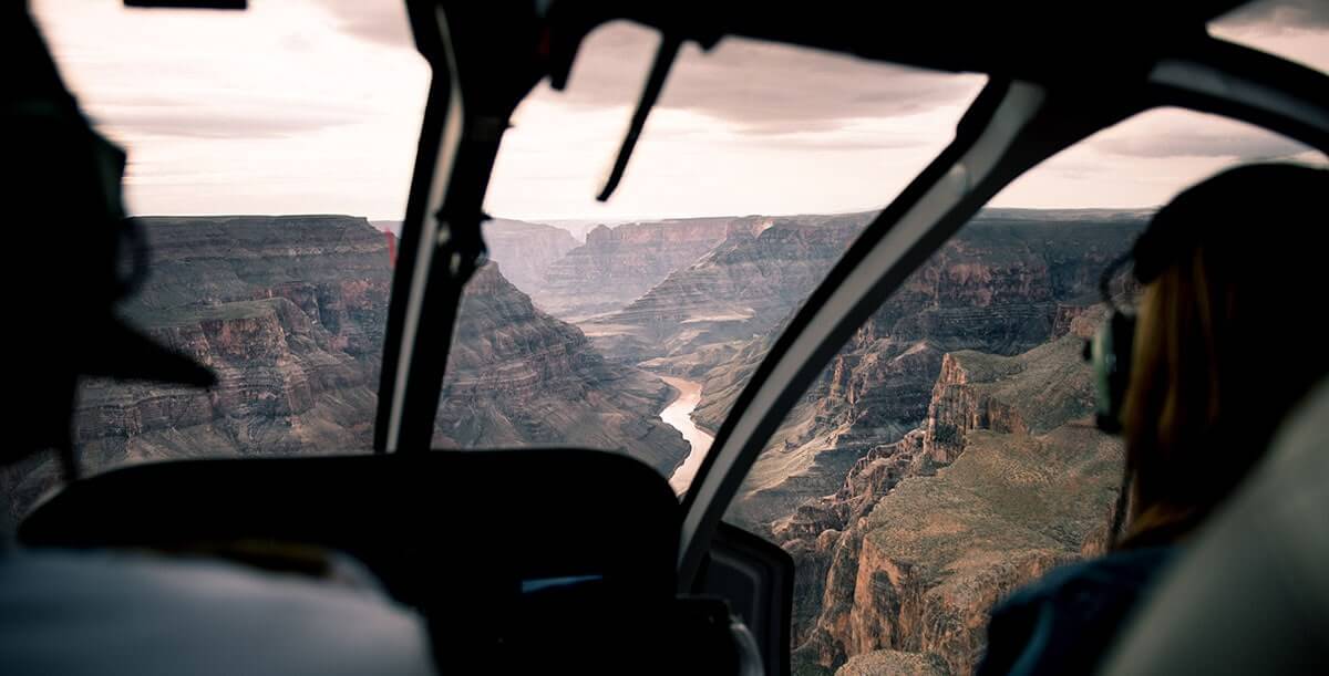 Helikopter-Rundflug über den Grand Canyon Nationalpark