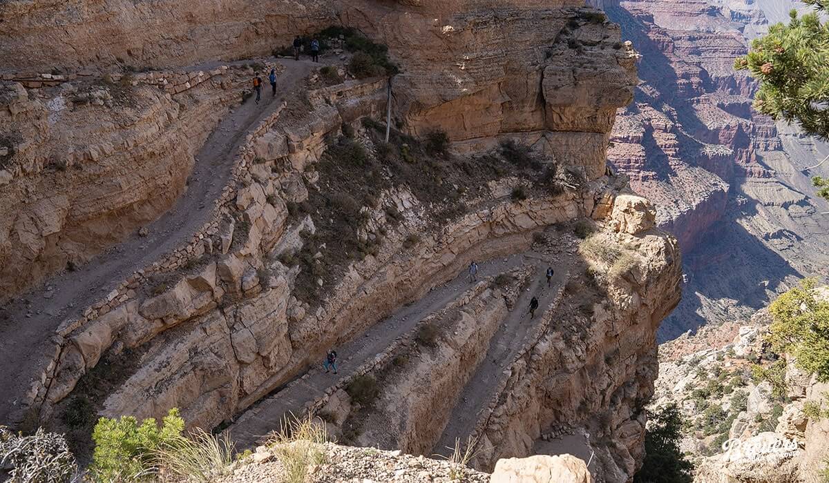 South Kaibab Trail im Grand Canyon Nationalpark