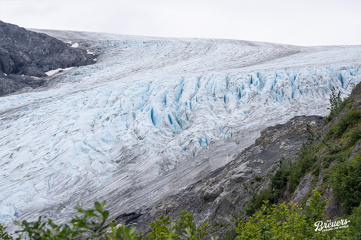 Top of the Cliffs mit Blick auf den Exit Glacier