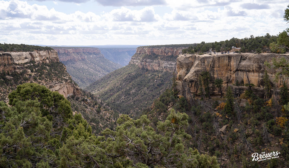 Navajo Canyon View im Mesa Verde Nationalpark