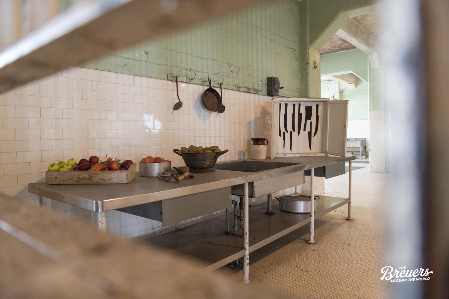 Küche auf Alcatraz