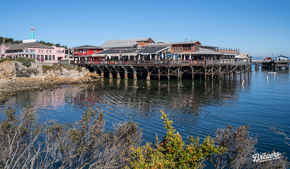 Old Fishermens Wharf in Monterey Kalifornien