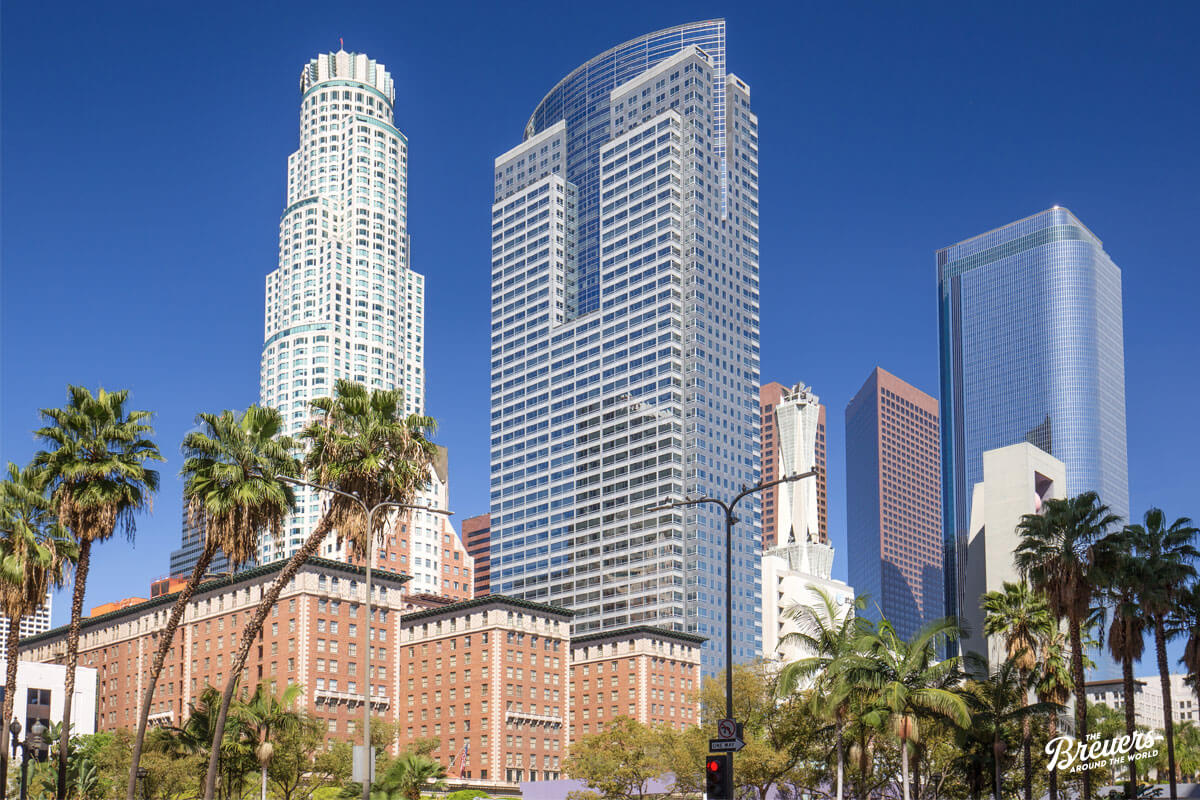 Pershing Square in Downtown Los Angeles