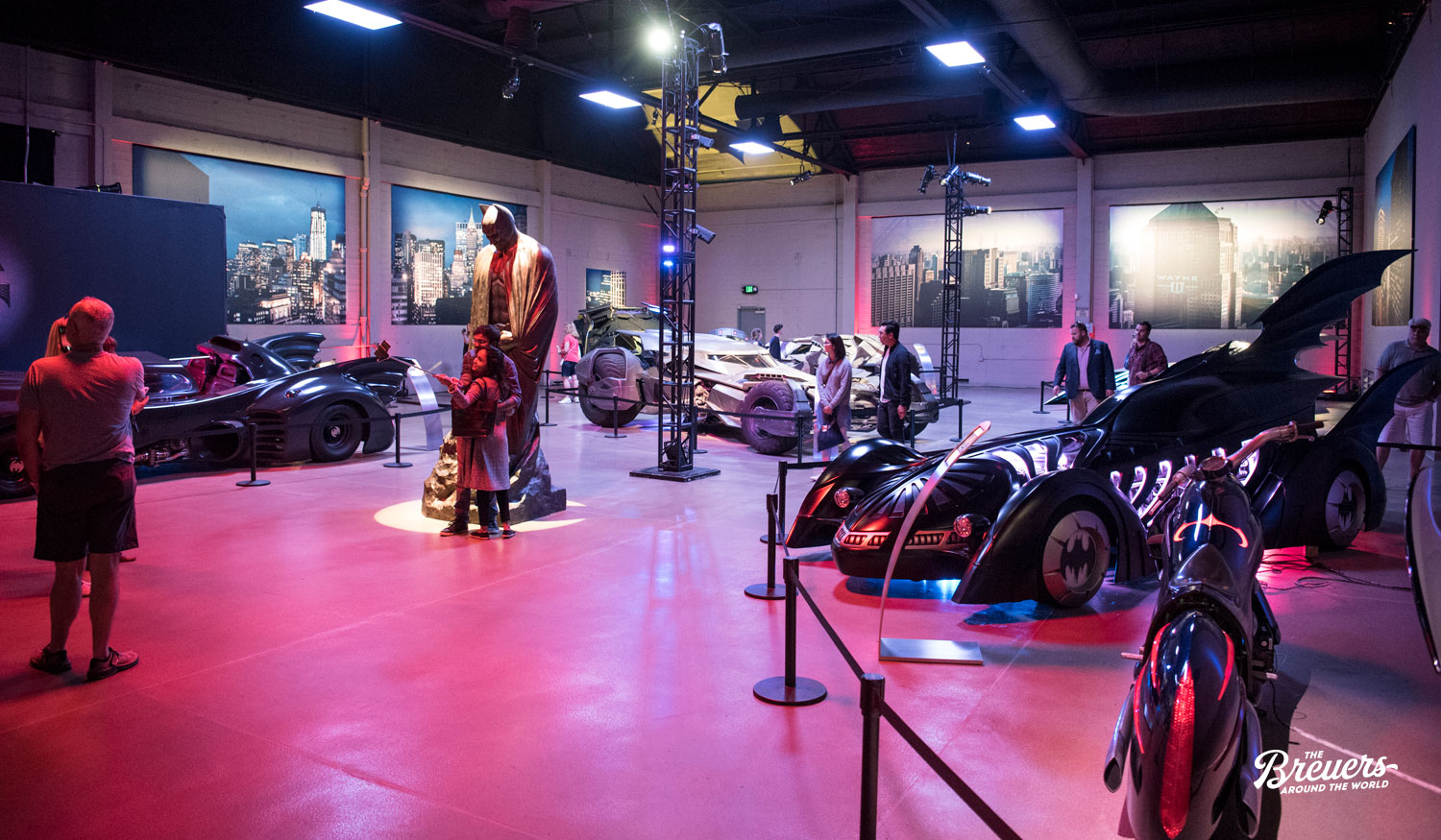 Batman Ausstellung in den Warner Bros. Filmstudios Hollywood