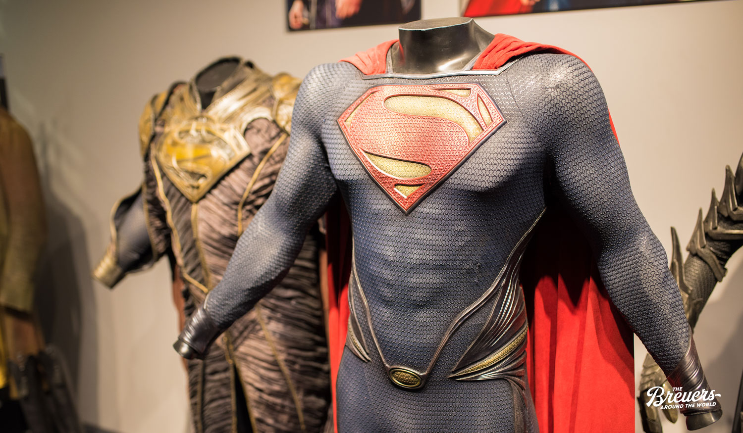 Superman Kostüm in den Filmstudios von Hollywood