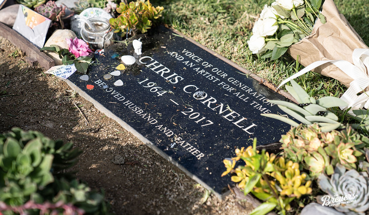 Grab von Chris Cornell auf dem Hollywood Forever Cemetary