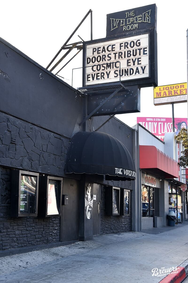 Viper Room am Sunset Strip in Hollywood
