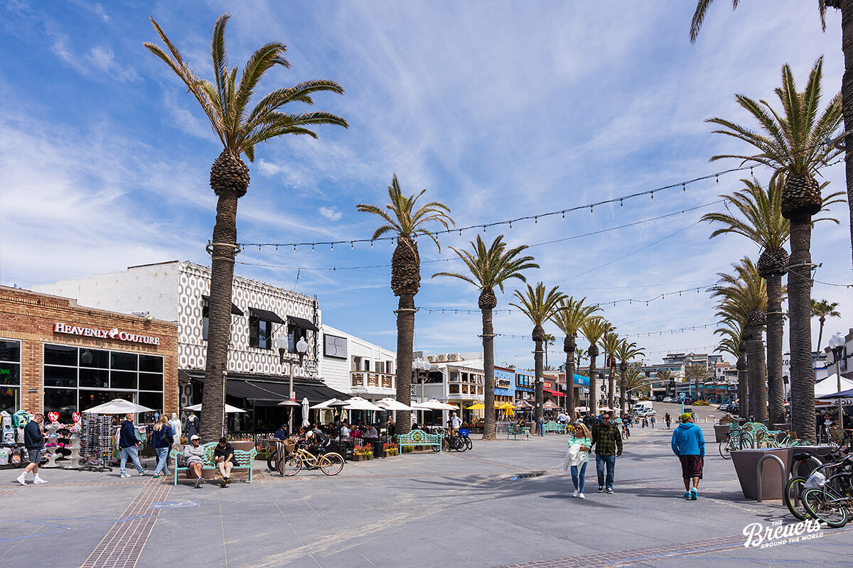 Downtown Hermosa Beach an der South Bay Los Angeles